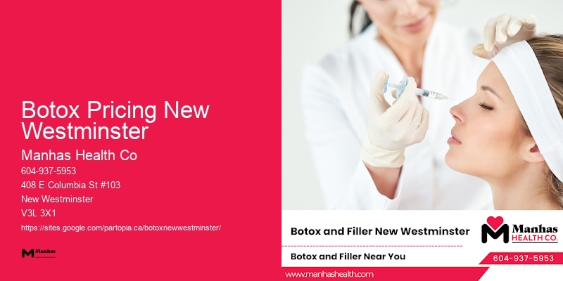 Botox deals and offers Botox Pricing New Westminster