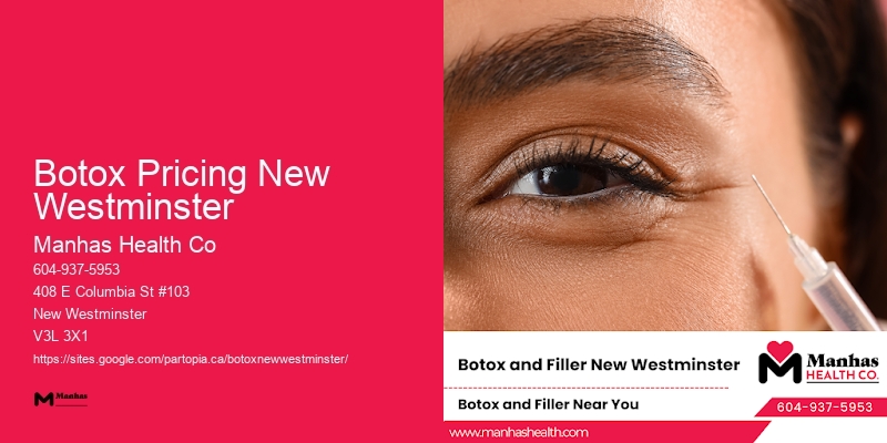 Botox care tips Botox Pricing New Westminster