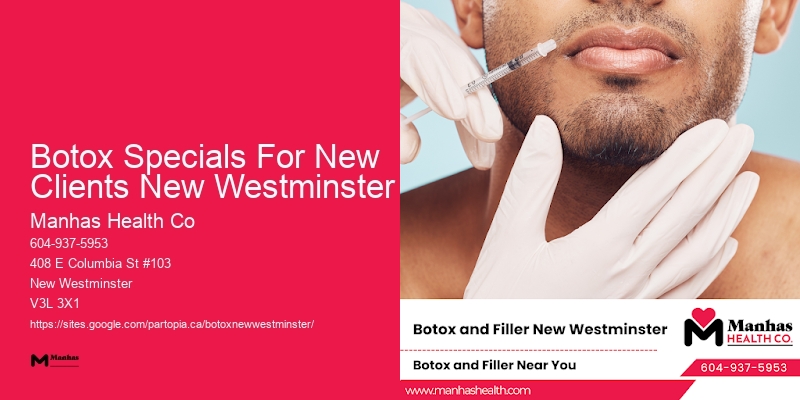 Botox wrinkle solutions Botox Specials For New Clients New Westminster