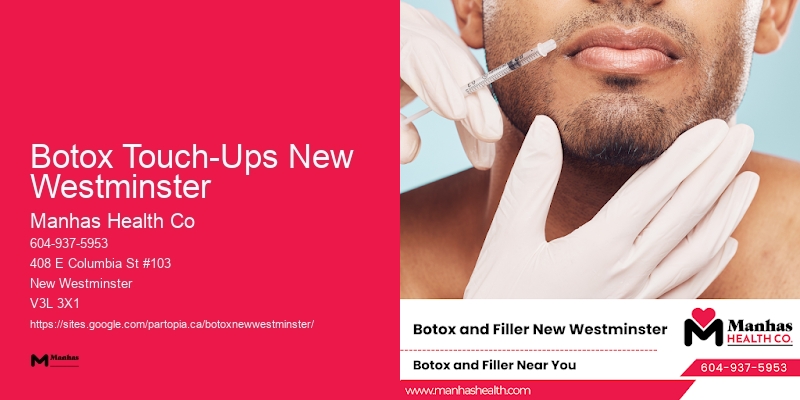 Botox cosmetic treatments Botox Touch-Ups New Westminster