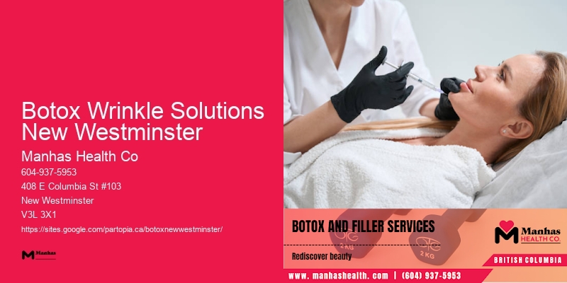 Botox for improved facial contours Botox Wrinkle Solutions New Westminster