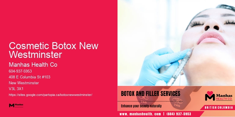 Botox for a younger appearance Cosmetic Botox New Westminster