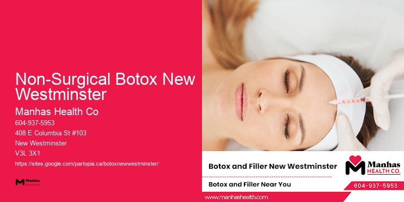 Botox for frown lines Non-Surgical Botox New Westminster