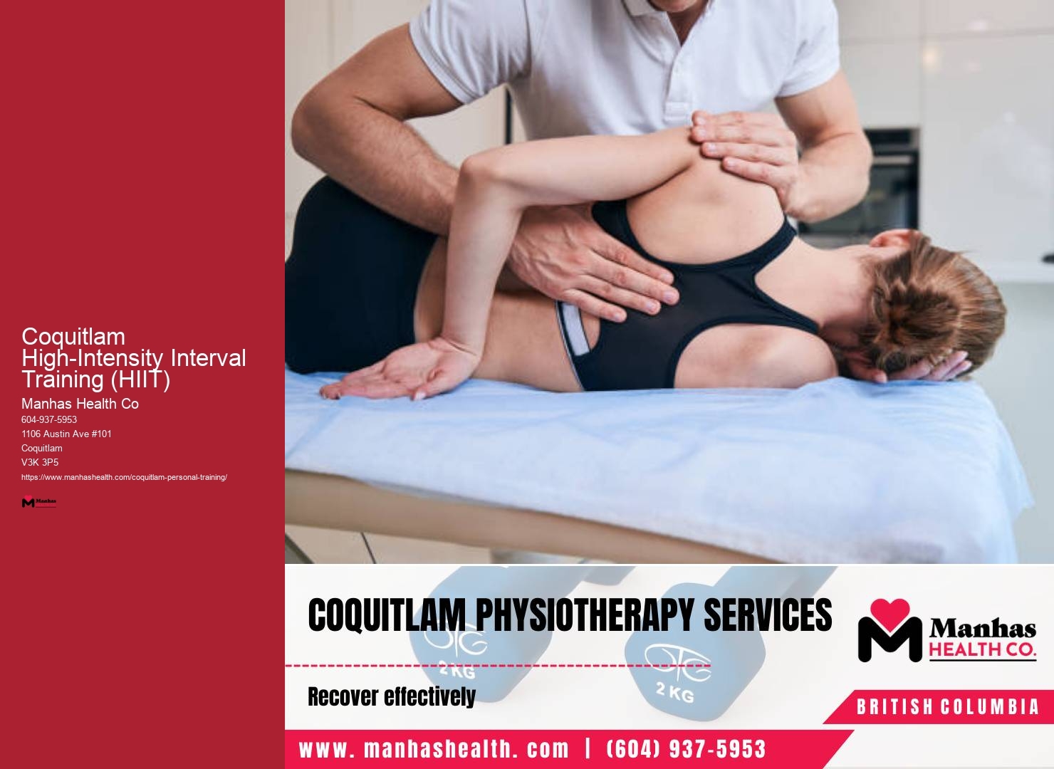 Coquitlam High-Intensity Interval Training (HIIT) Strength Training Programs