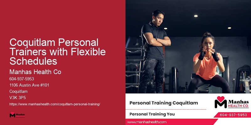Coquitlam Personal Trainers with Flexible Schedules Online Personal Training