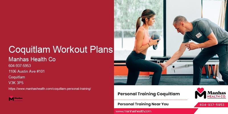 Coquitlam Workout Plans Personal Training for Busy Schedules