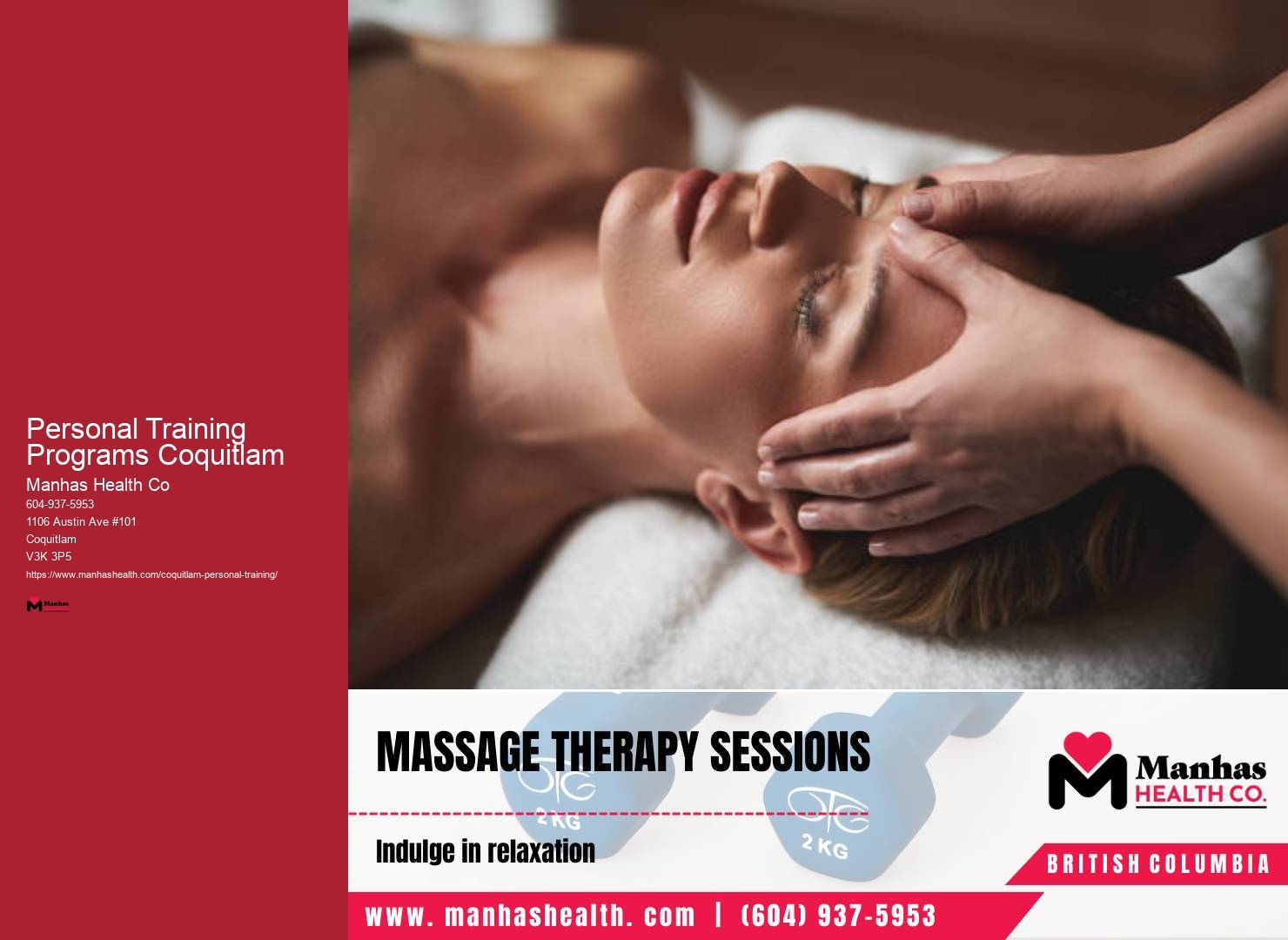 Personal Training Programs Coquitlam Holistic Personal Trainer