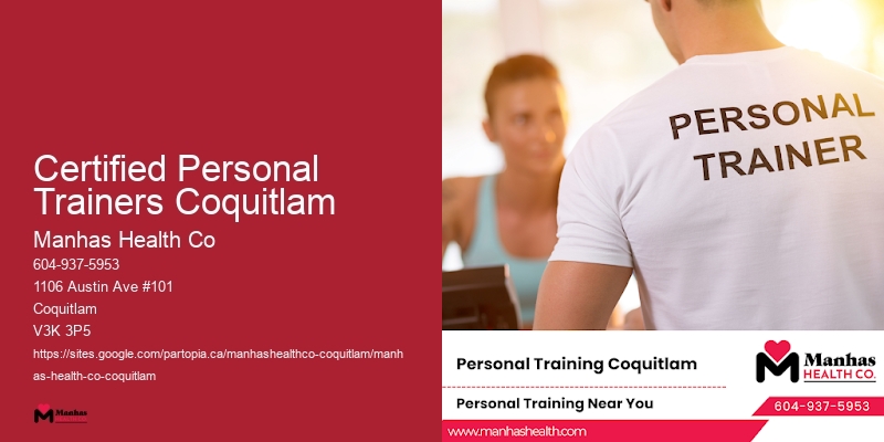 Certified Personal Trainers Coquitlam Personal Fitness Trainer Reviews