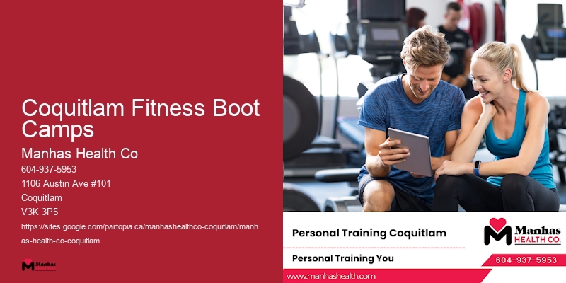 Personal Trainers for Circuit Training Coquitlam Fitness Boot Camps