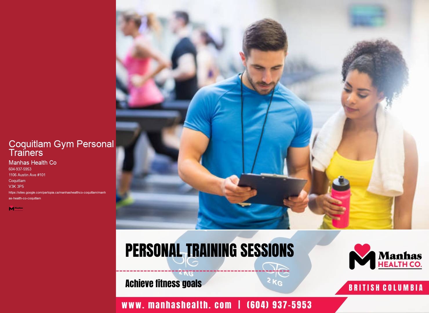 Best Personal Trainers in Coquitlam Gym Personal Trainers