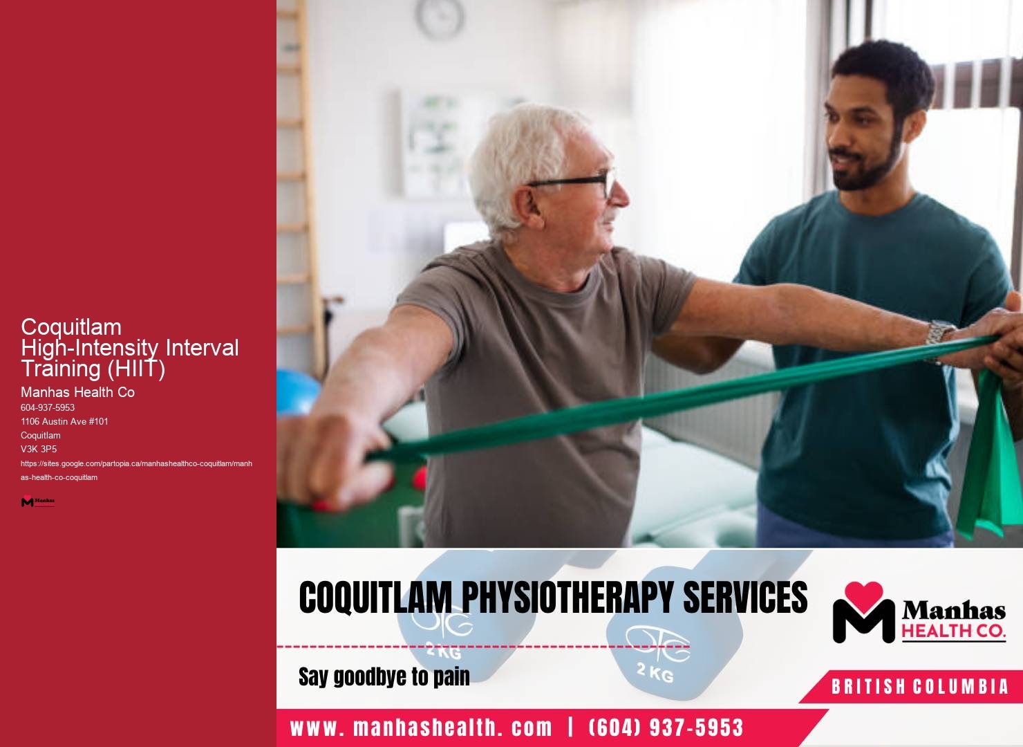 Coquitlam High-Intensity Interval Training (HIIT) Fitness Coaching for Seniors