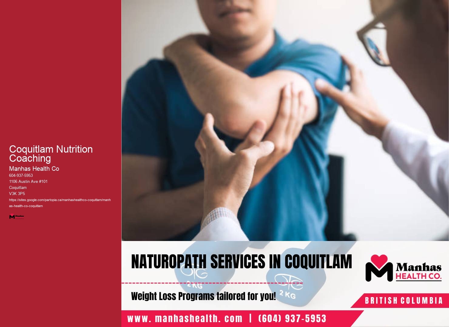 Coquitlam Nutrition Coaching In-Home Personal Fitness Trainer