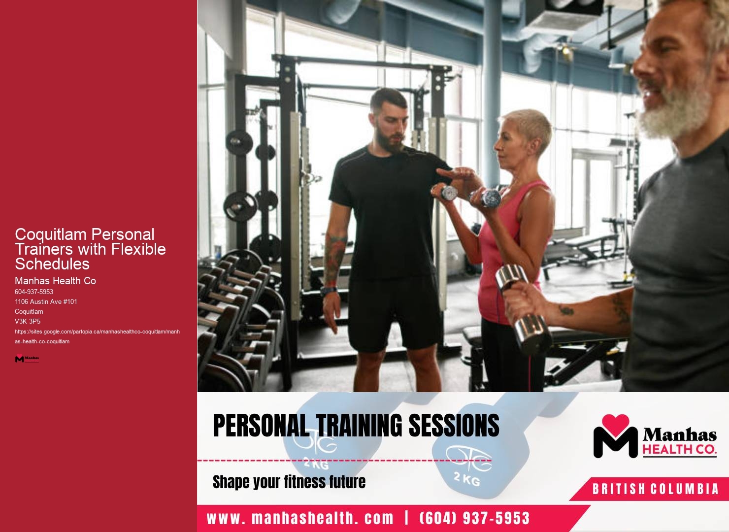 Personal Trainers Coquitlam Personal Trainers with Flexible Schedules Free Consultation