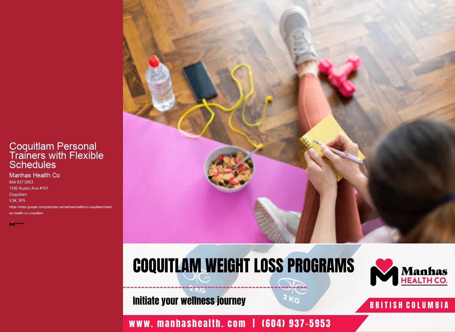 Personal Trainers for Mobility Improvement Coquitlam Personal Trainers with Flexible Schedules