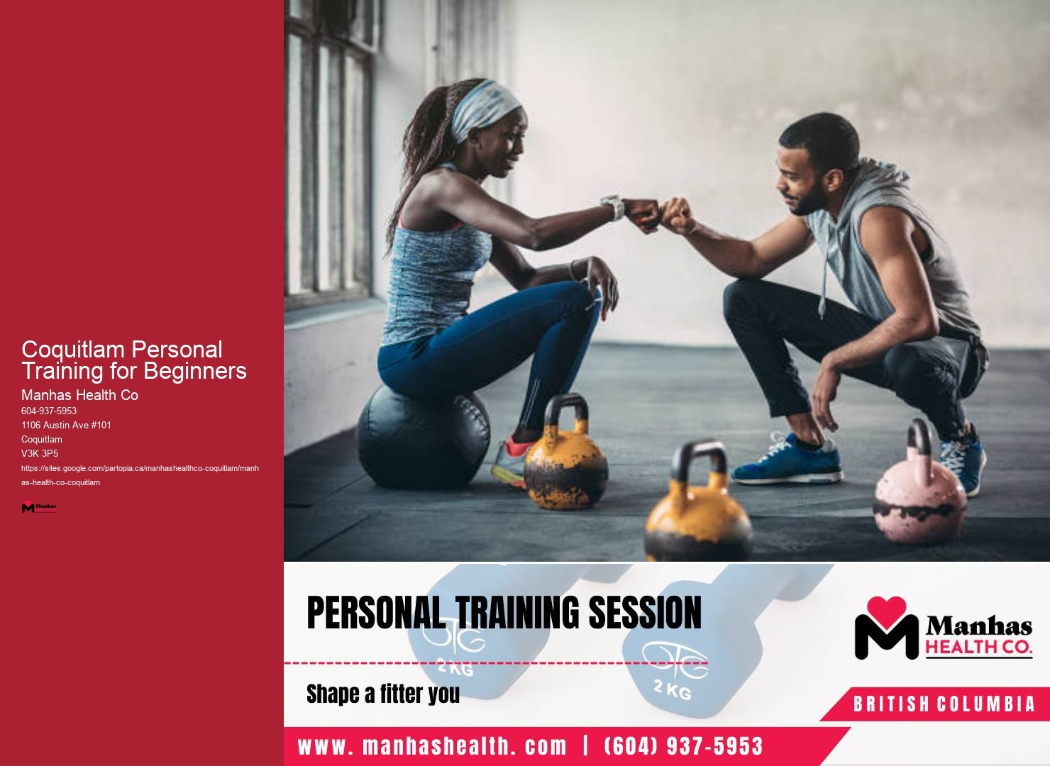 Personal Trainers in Coquitlam Personal Training for Beginners