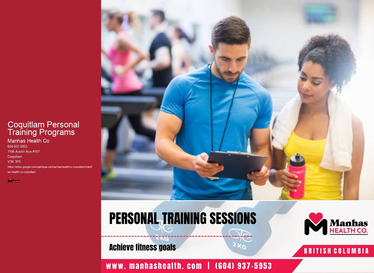 Coquitlam Personal Training Programs Group Fitness with Personal Trainers