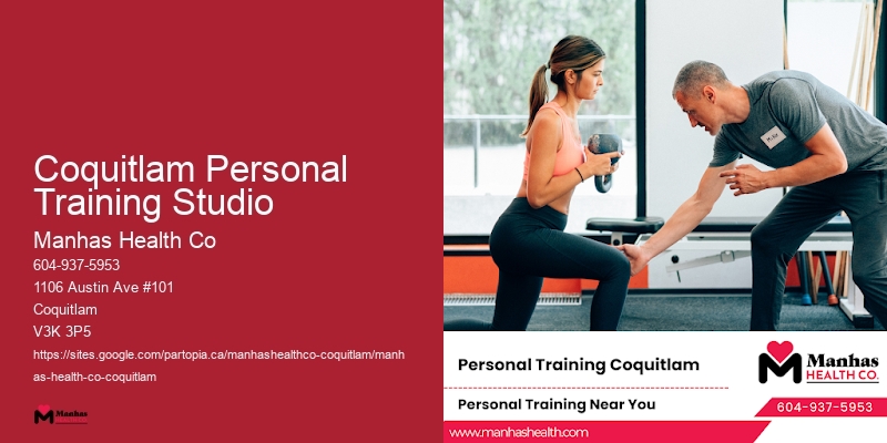 Personal Trainer For Weight Loss Coquitlam Personal Training Studio