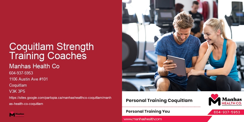 Coquitlam Strength Training Coaches Gym Personal Trainers