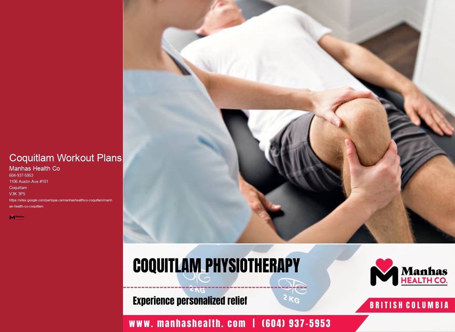 Personal Trainers for Energy Enhancement Coquitlam Workout Plans