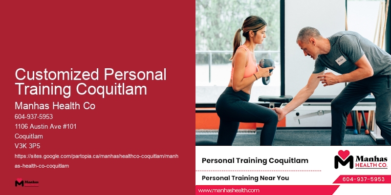 Personalized Workout Plans Customized Personal Training Coquitlam