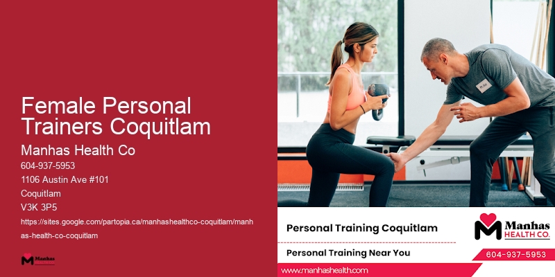Female Personal Trainers Coquitlam Home Personal Training Services