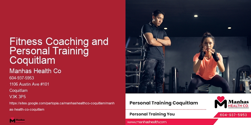 Fitness Coaching and Personal Training Coquitlam Personal Training Studio