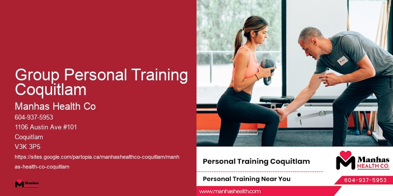 Group Personal Training Coquitlam Personal Trainer for Rehabilitation