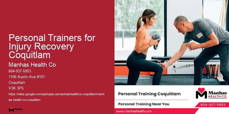 Certified Personal Trainers Personal Trainers for Injury Recovery Coquitlam