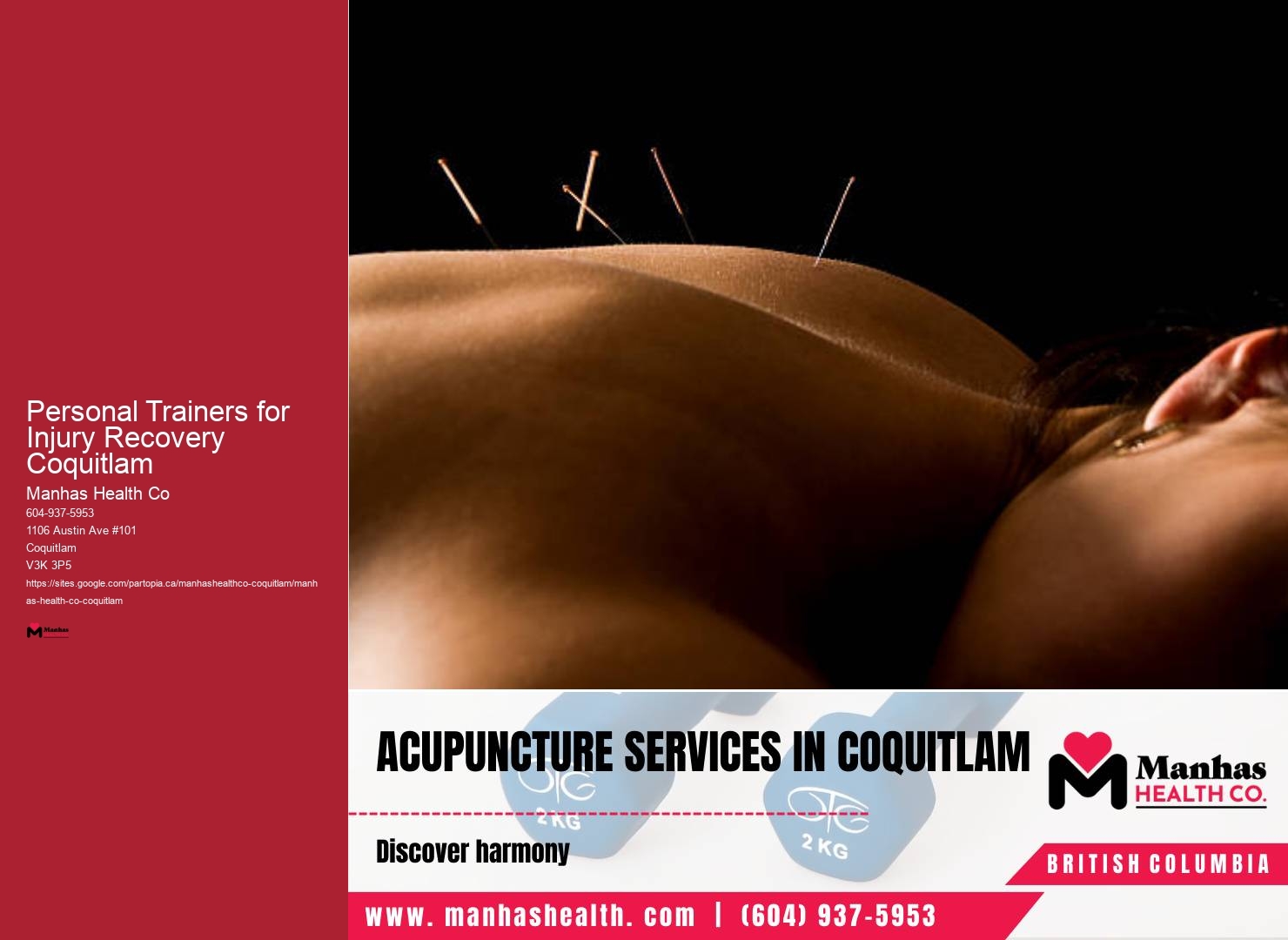 Personal Trainers for Injury Recovery Coquitlam Fitness Coaching for Seniors