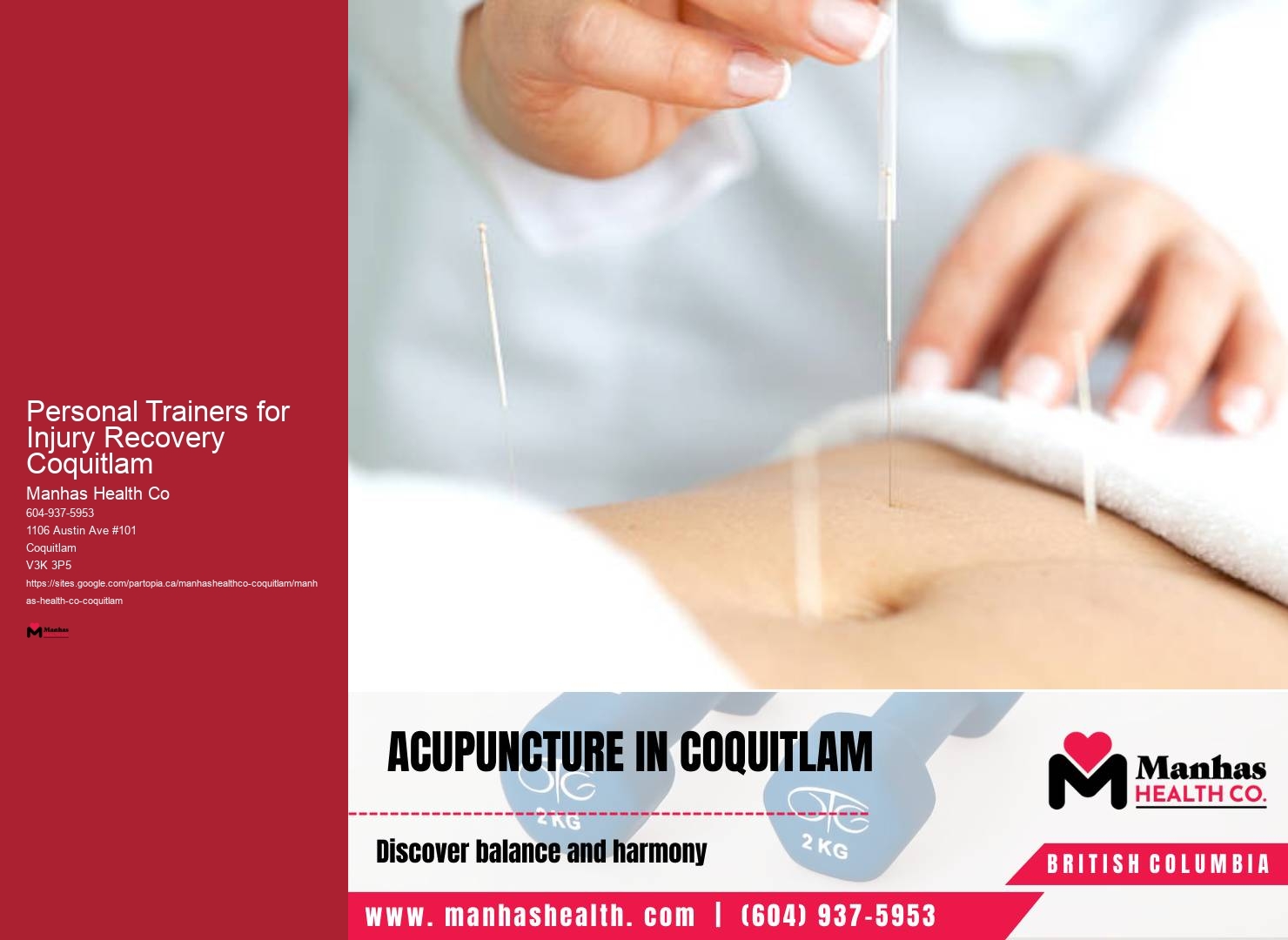 Group Training Sessions Personal Trainers for Injury Recovery Coquitlam