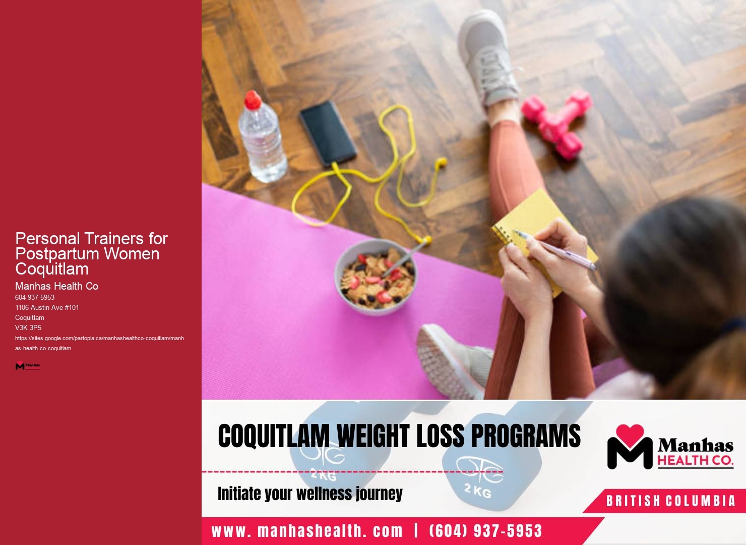 Personal Trainers for Sports Rehabilitation Personal Trainers for Postpartum Women Coquitlam