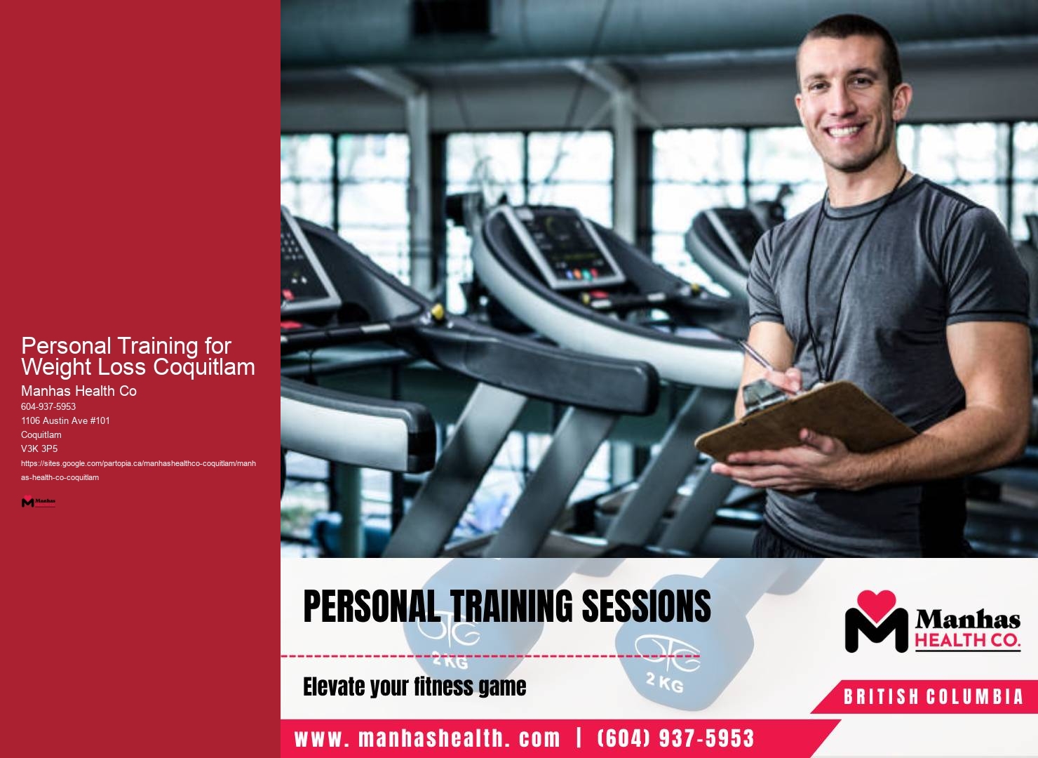 Certified Fitness Trainers Personal Training for Weight Loss Coquitlam