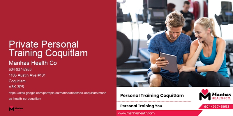 Private Personal Training Coquitlam Virtual Personal Training