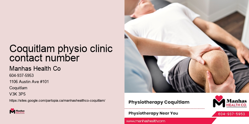 Coquitlam physio clinic contact number