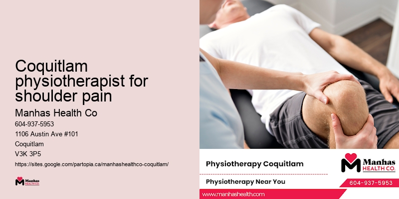 Coquitlam physiotherapist for shoulder pain
