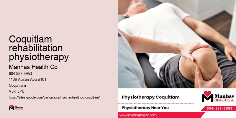 Coquitlam rehabilitation physiotherapy