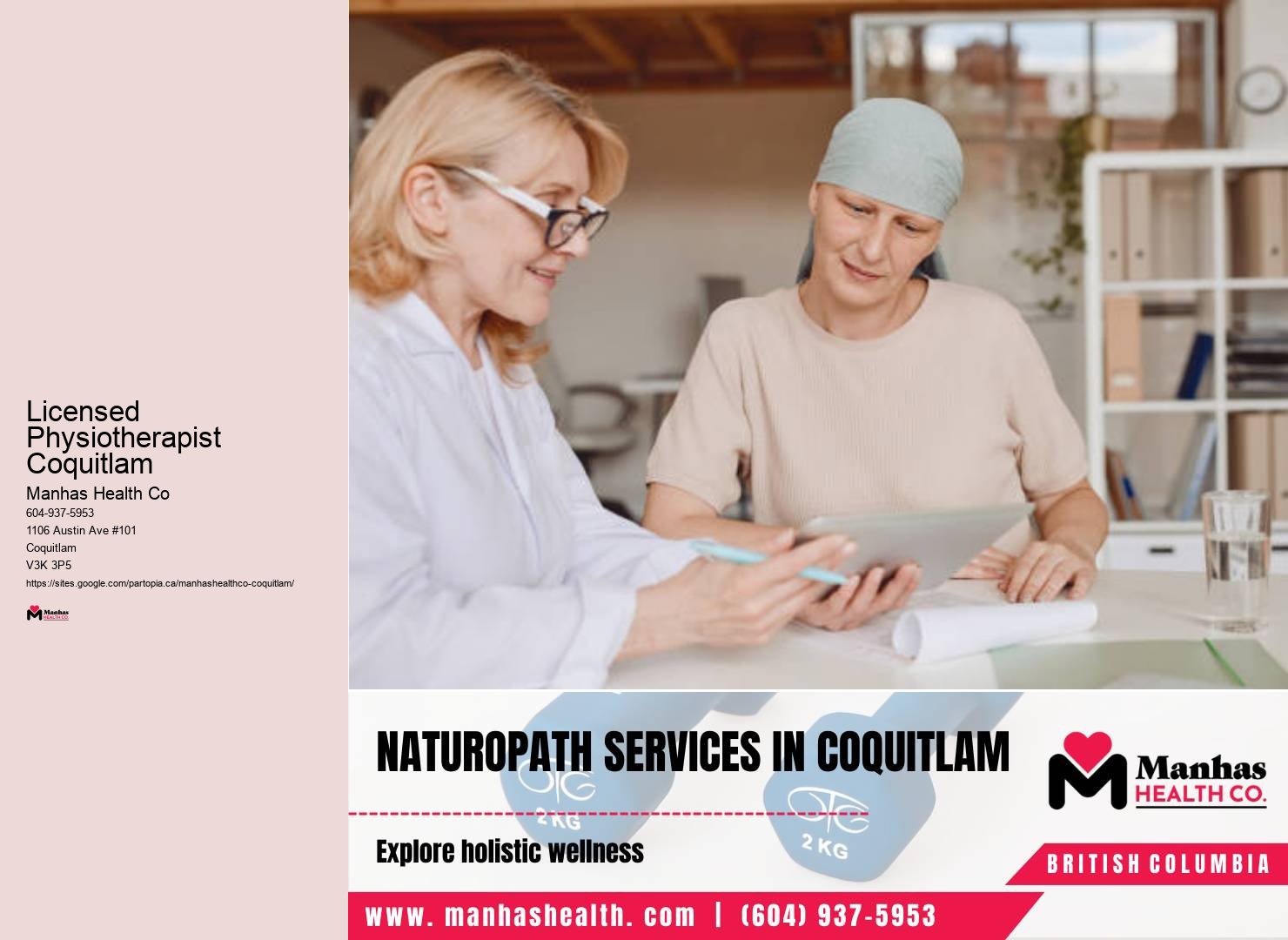 Licensed Physiotherapist Coquitlam physiotherapy for general wellness