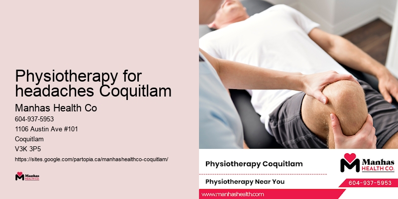 Physiotherapy for headaches Coquitlam