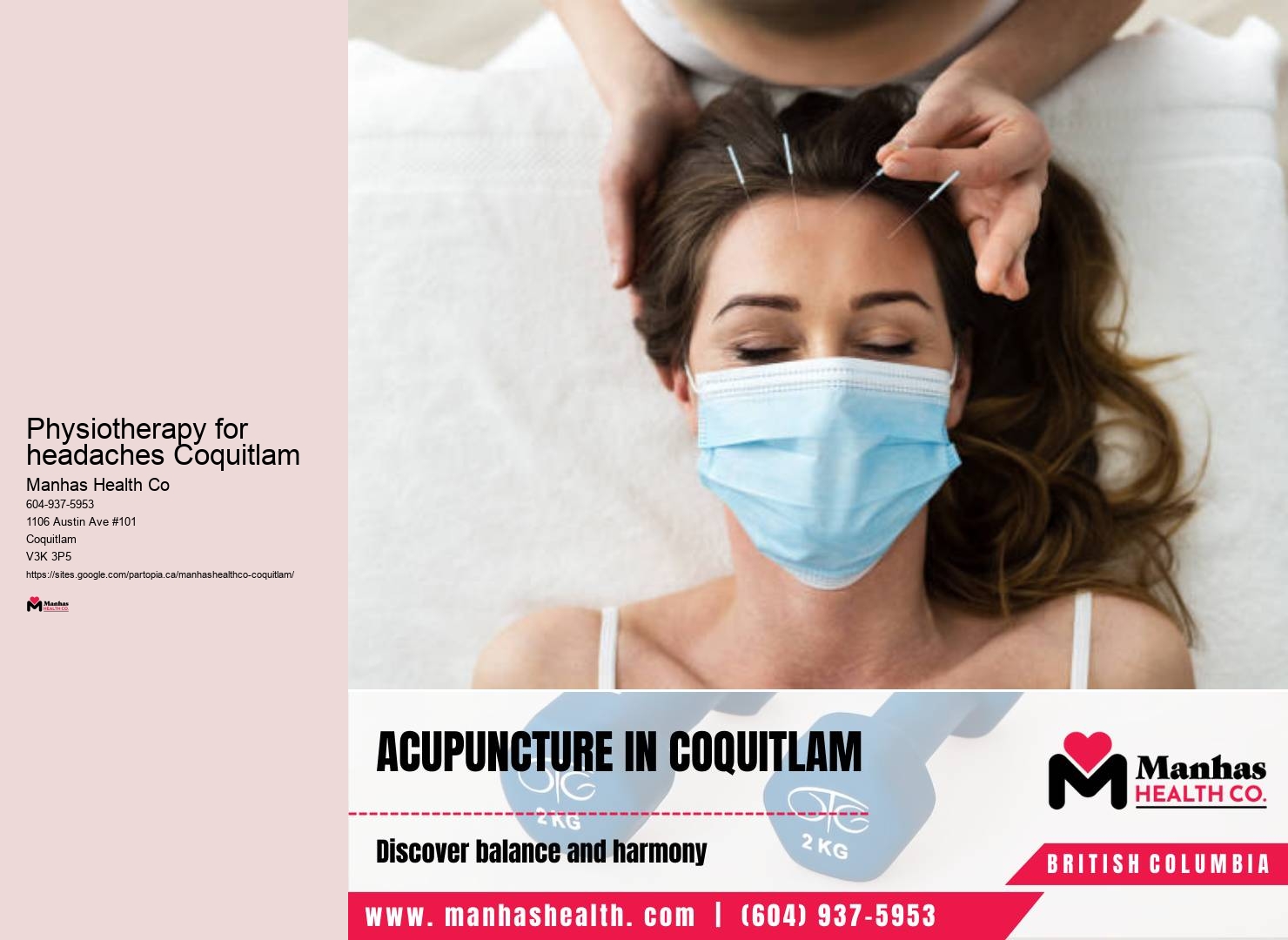Physiotherapy for headaches Coquitlam Post-Surgery Physiotherapy Services