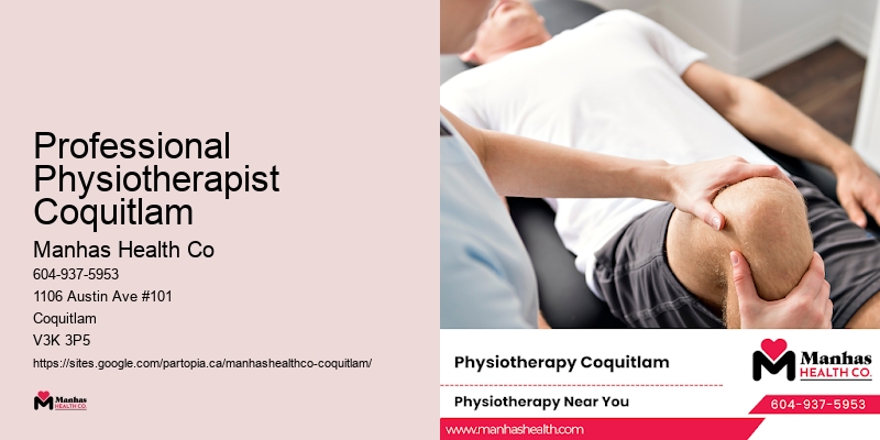 Professional Physiotherapist Coquitlam