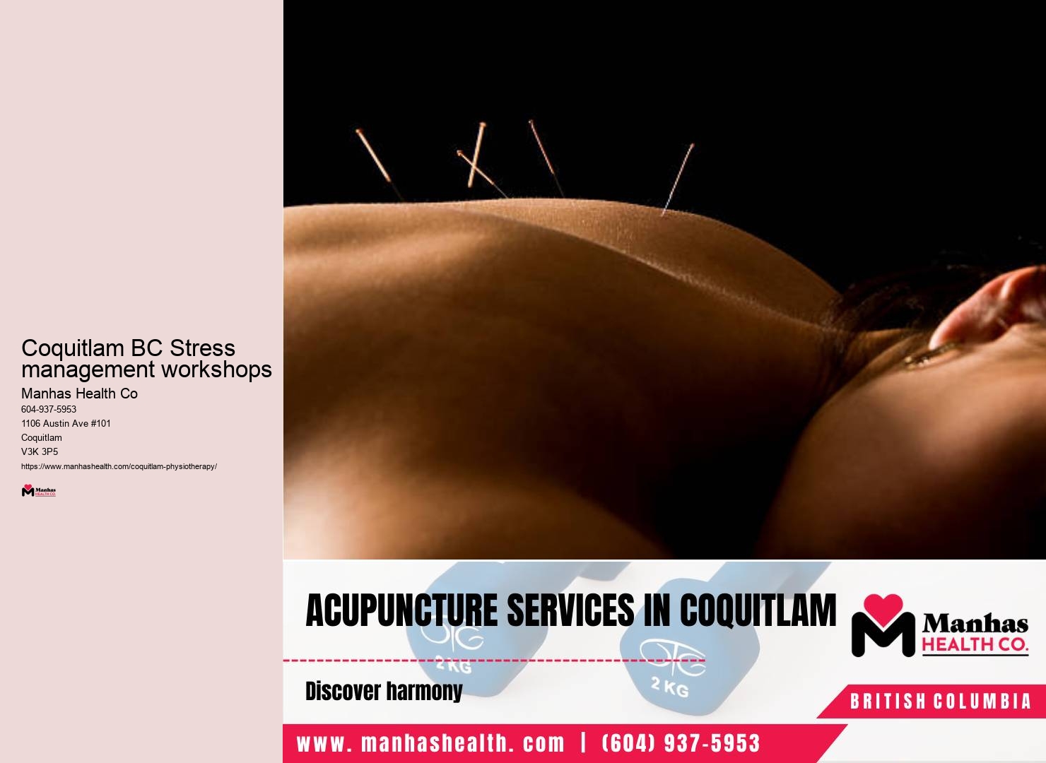 Pain management strategies in Coquitlam