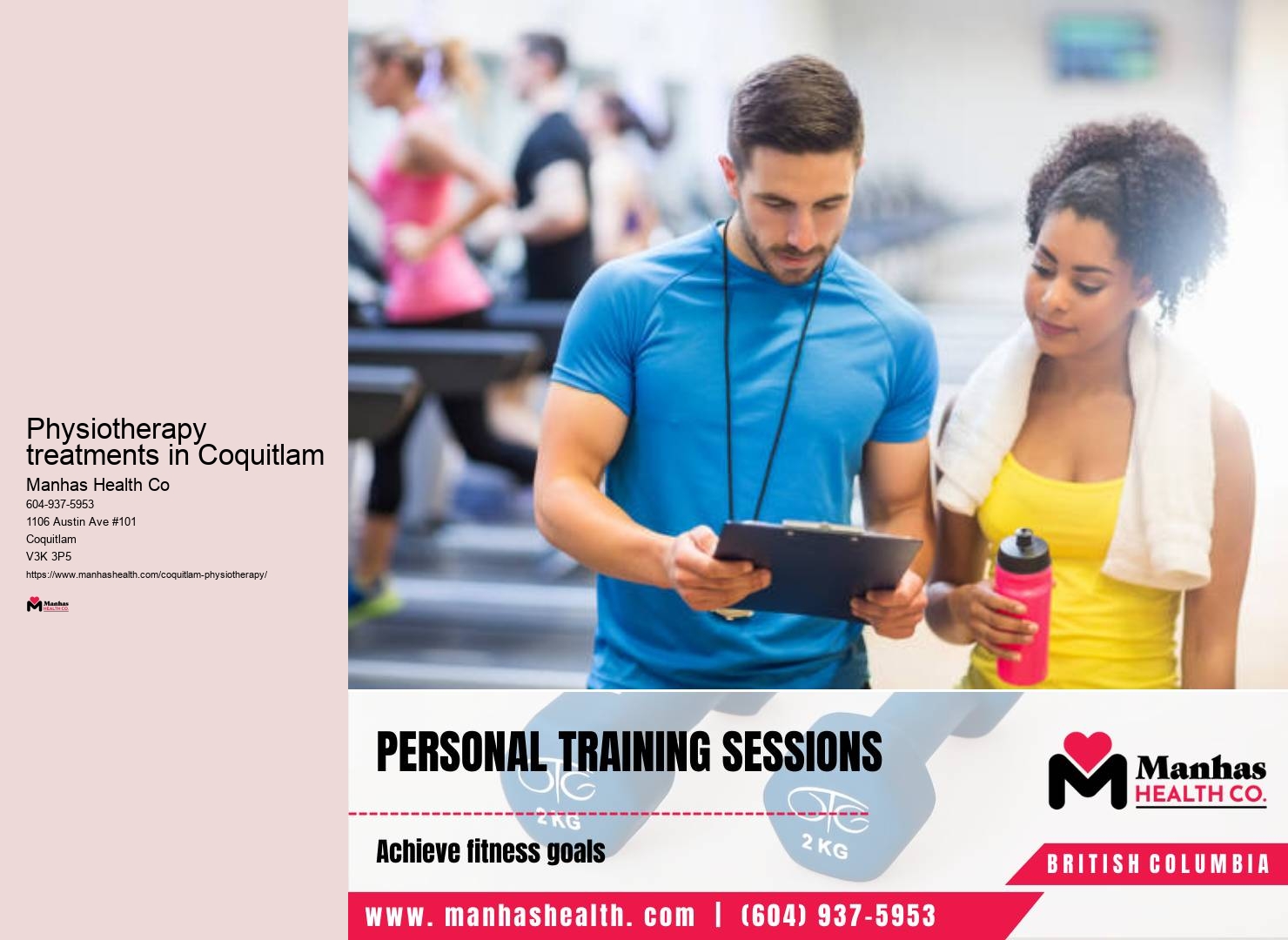 Experienced physiotherapists in Coquitlam
