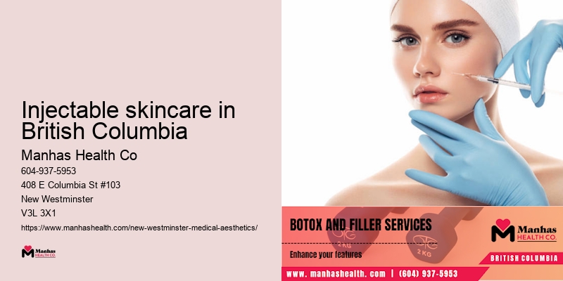 Injectable skincare in British Columbia