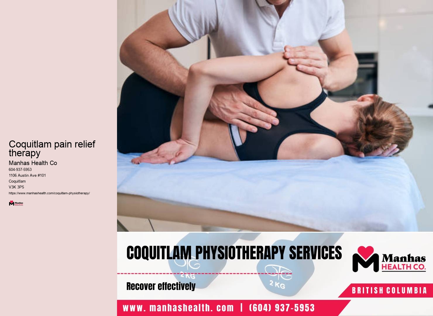 Coquitlam pain rehabilitation