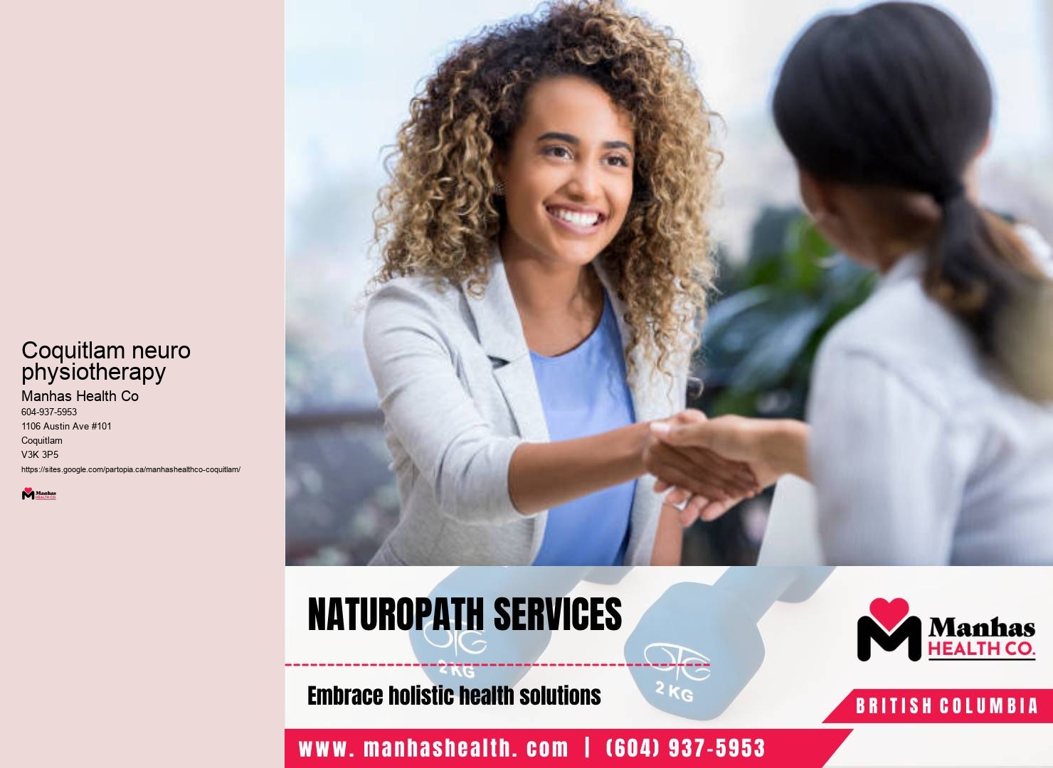 Posture correction Coquitlam neuro physiotherapy