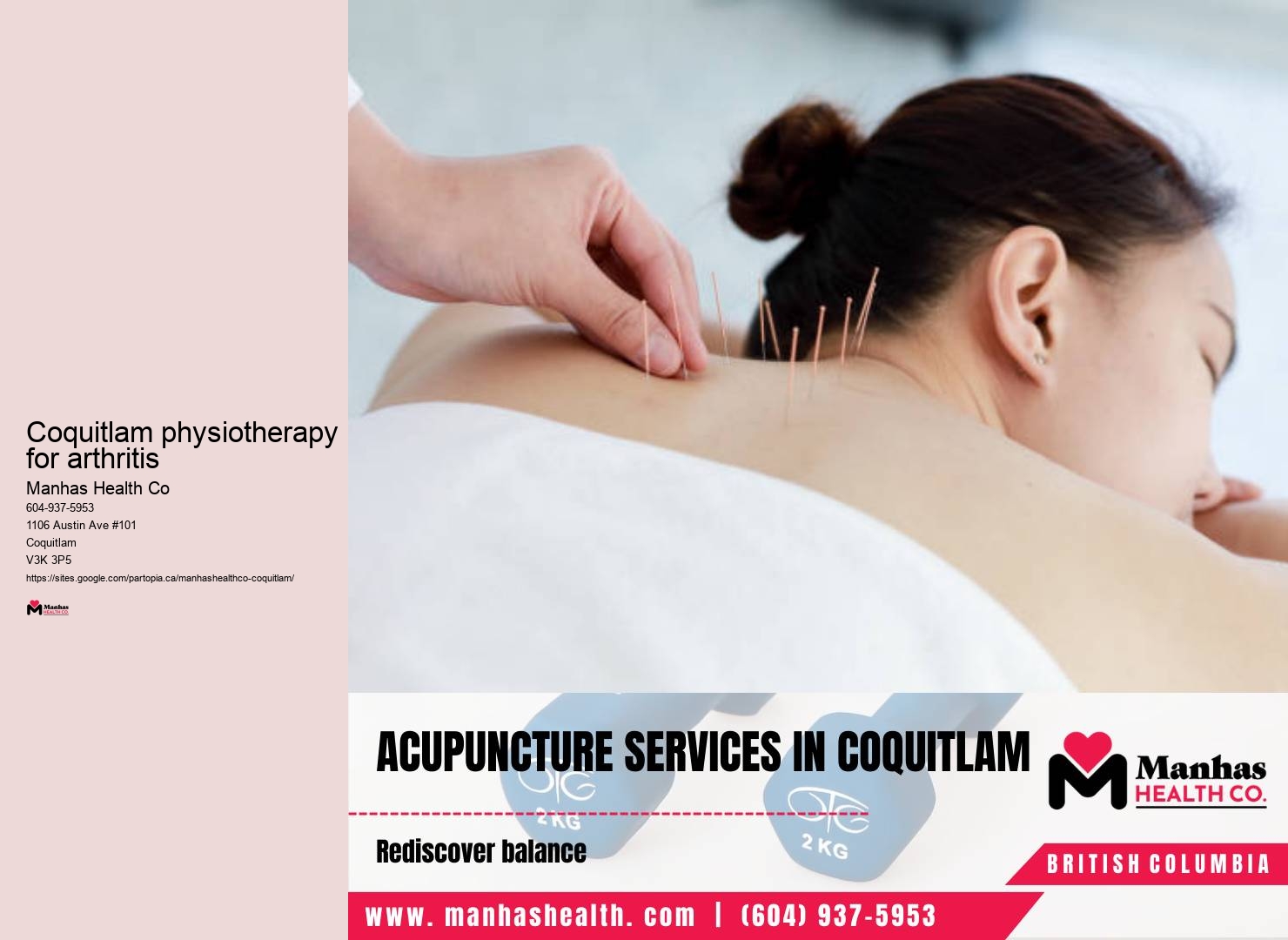 Neck pain physiotherapy Coquitlam physiotherapy for arthritis