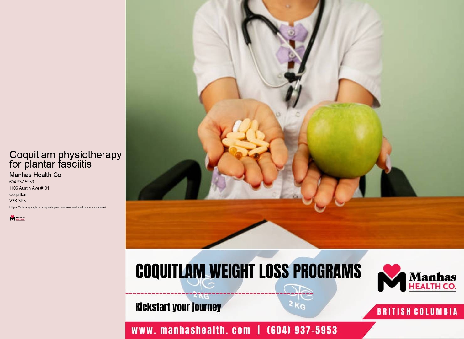 Physical Therapist Coquitlam physiotherapy for plantar fasciitis
