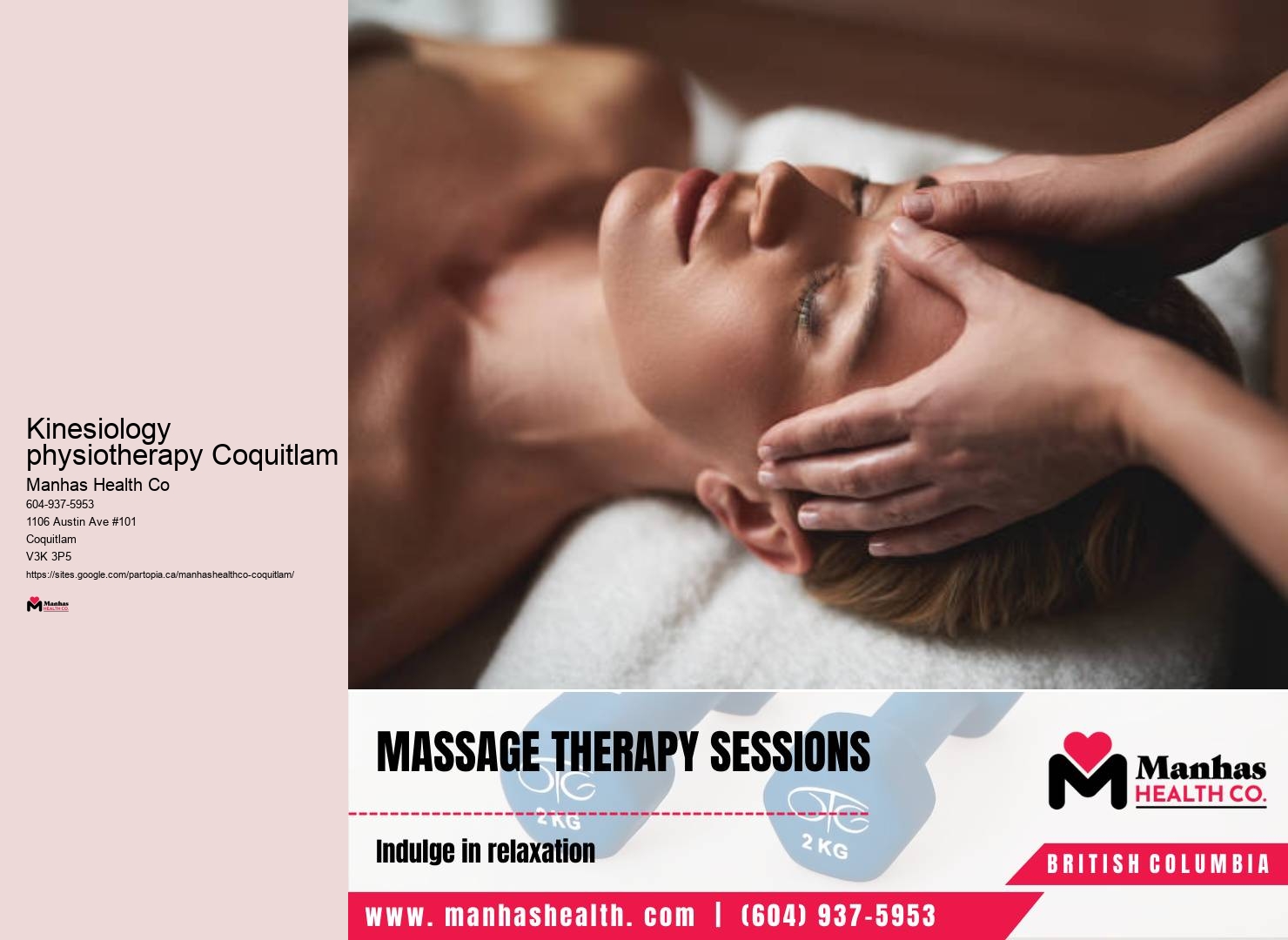 Kinesiology physiotherapy Coquitlam physiotherapy specialists