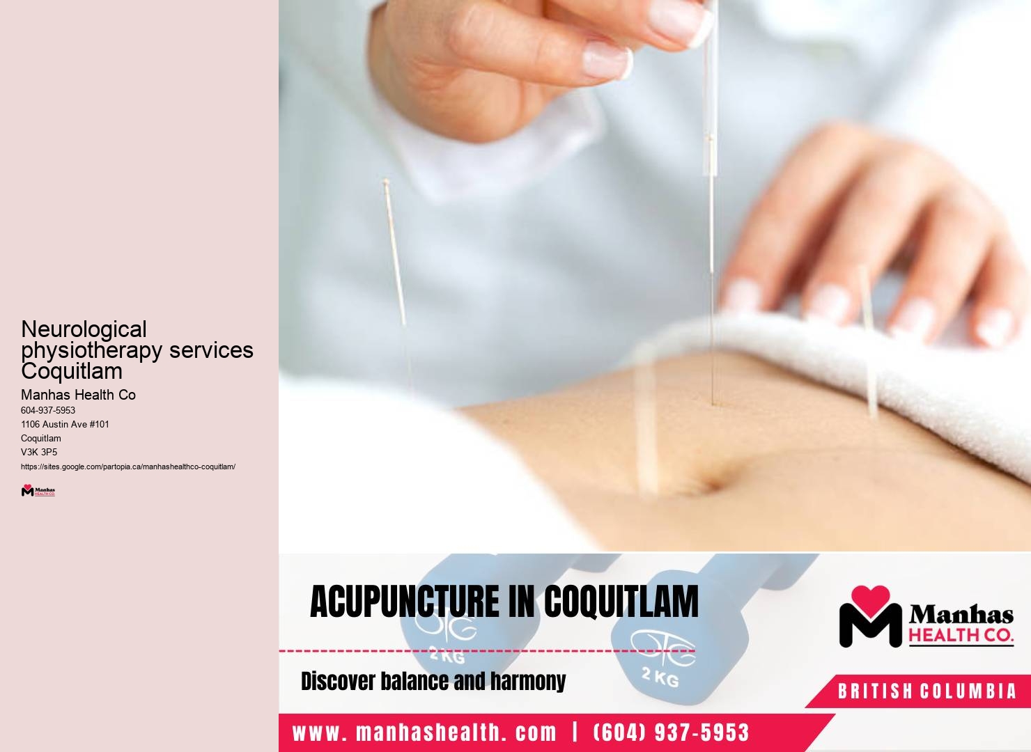 Physiotherapy Treatment Neurological physiotherapy services Coquitlam