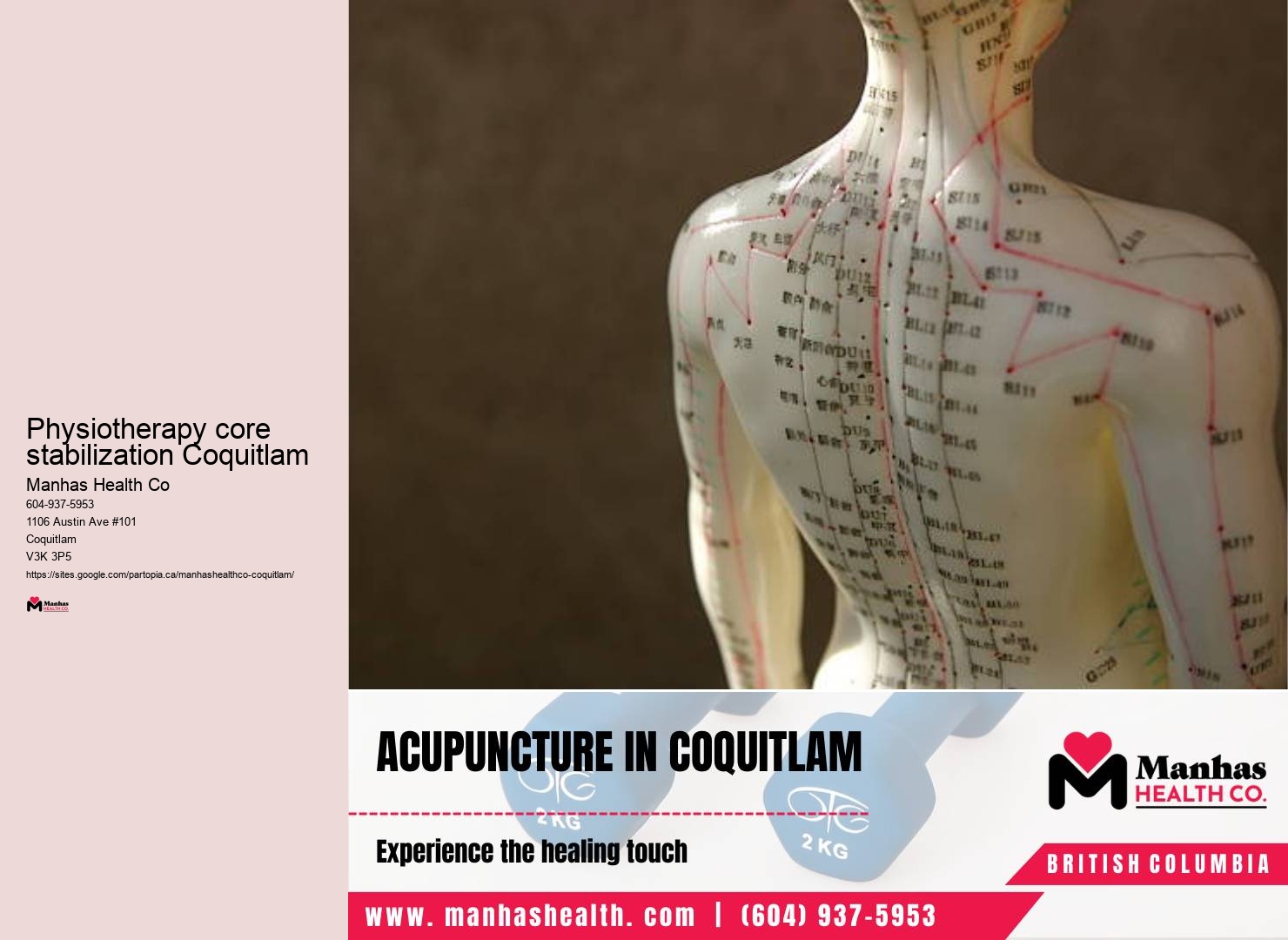 Best physiotherapy Physiotherapy core stabilization Coquitlam